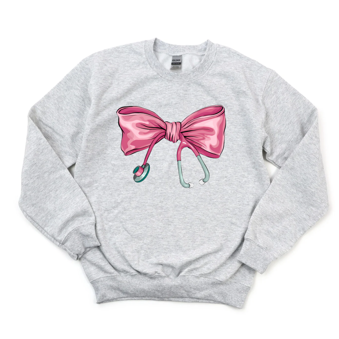 Nurse Bow Crewneck
