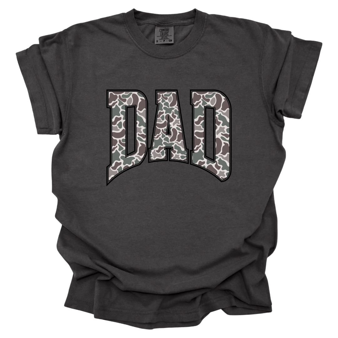 Camo Dad Tee - Pepper