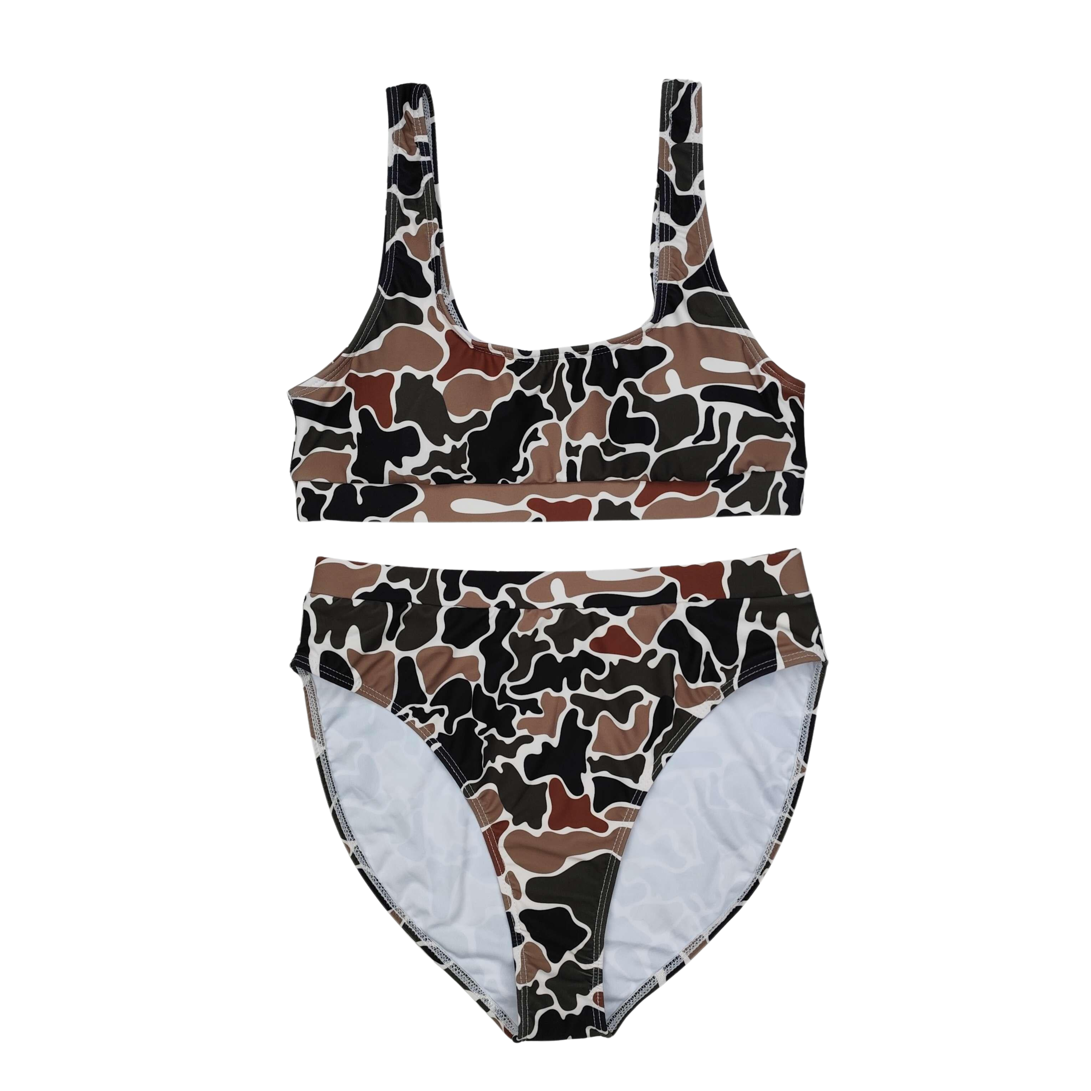 Women’s Retro Camo Swimsuit - Preorder