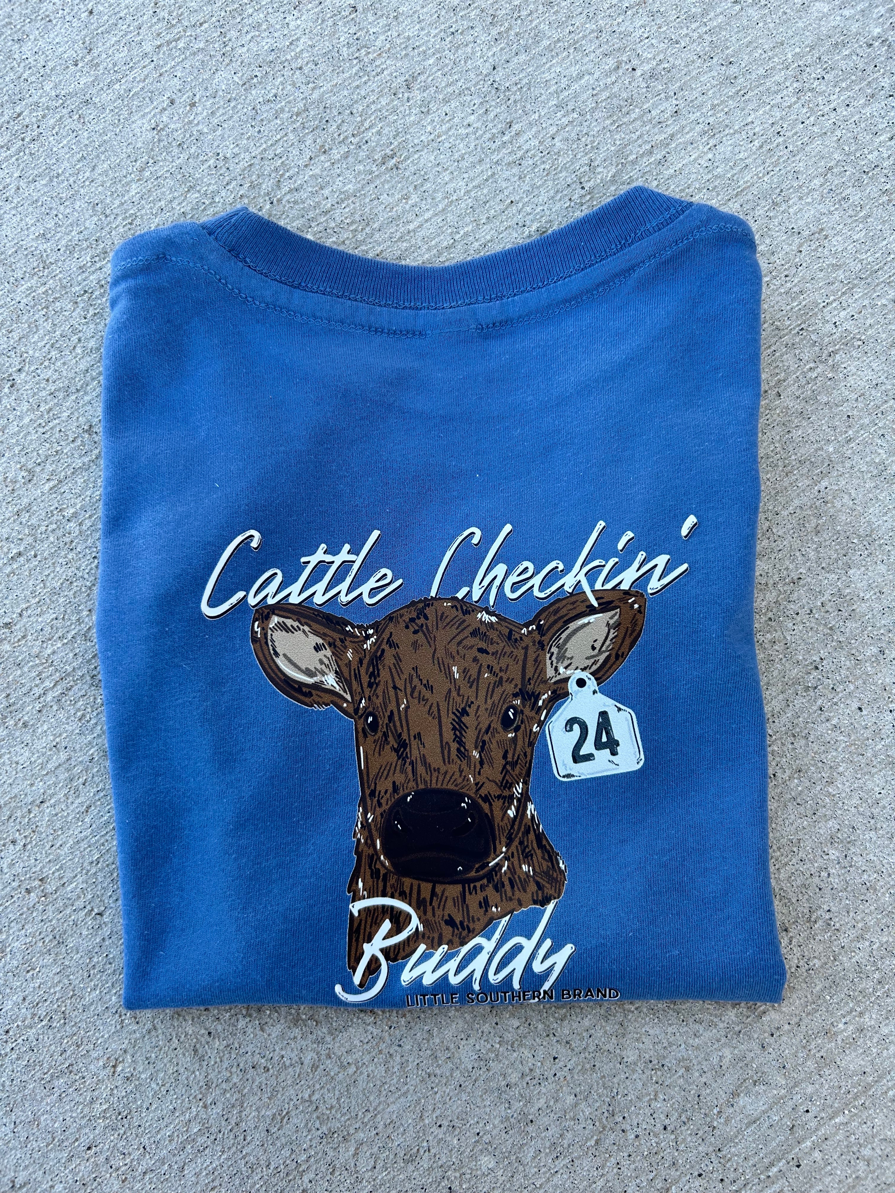Cattle Checkin’ Buddy infant - Indigo