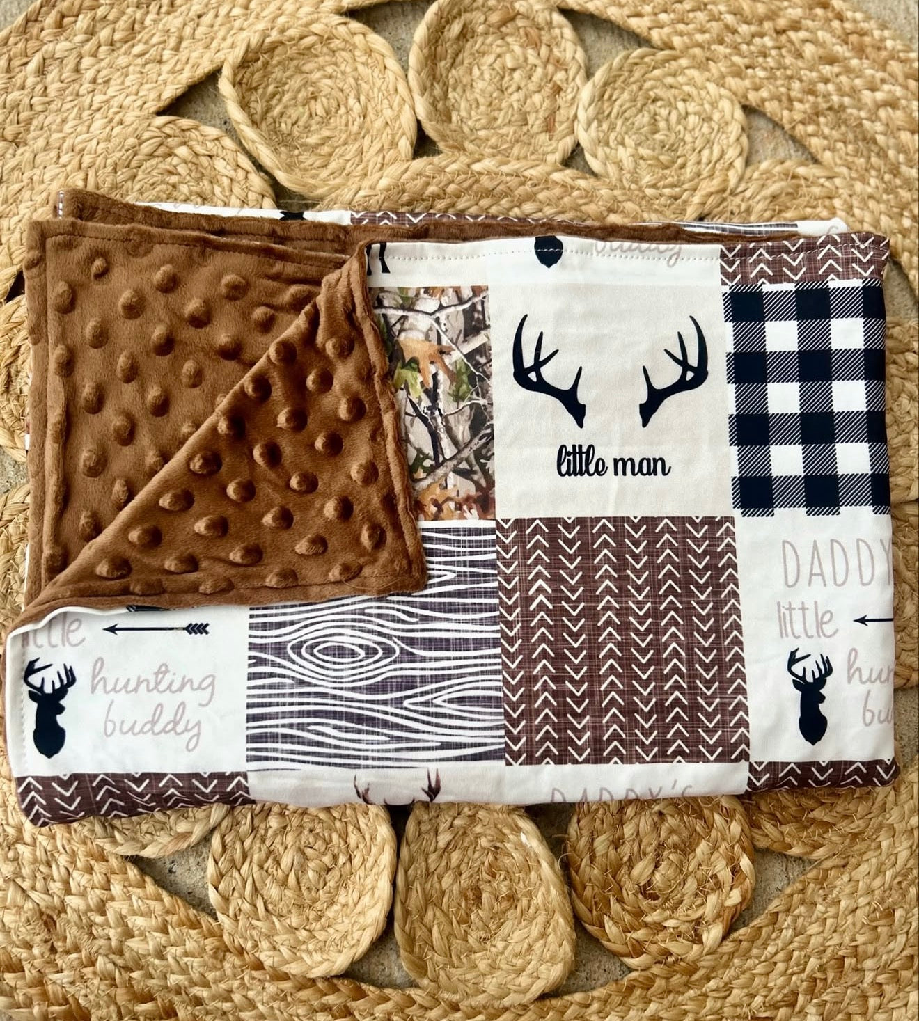 Daddy’s Hunting Buddy Blanket