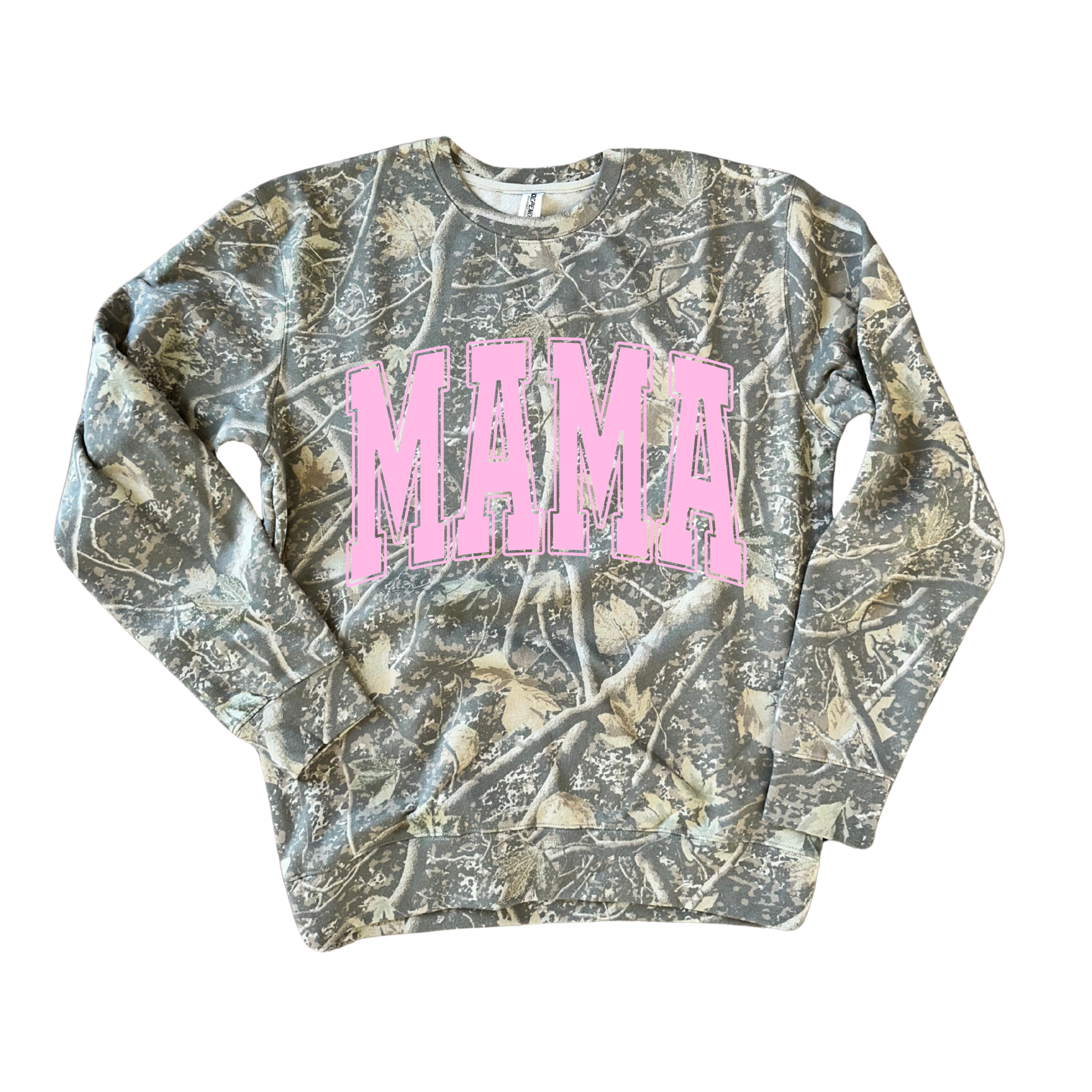 MAMA Camo Crewneck | Tree camo
