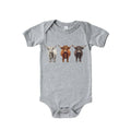 Highland Cows Bodysuit