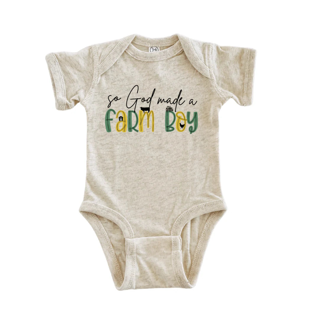 So God Made a Farm Boy Bodysuit