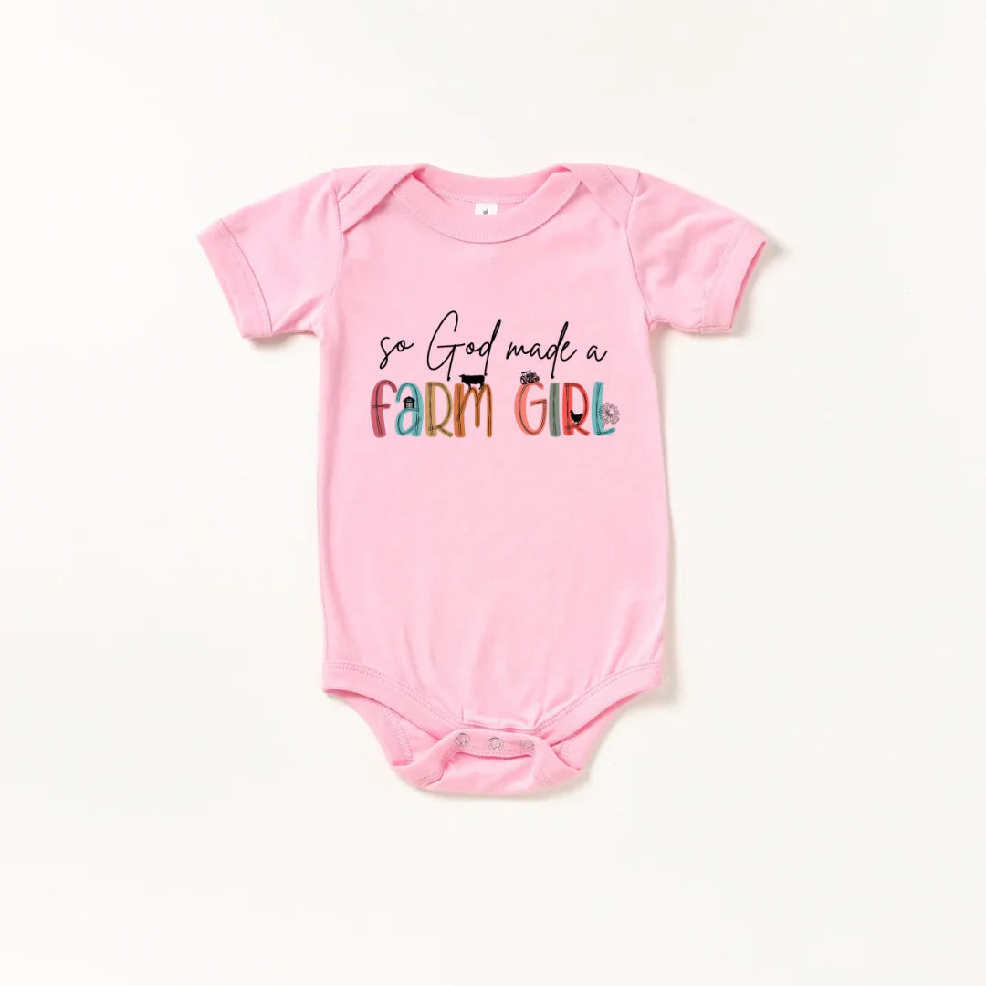 So God Made a Farm Girl Bodysuit