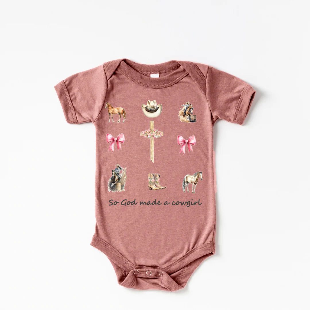 So God Made a Cowgirl Bodysuit