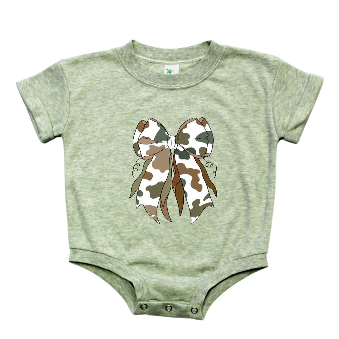 Camo Bow Sage Bubble