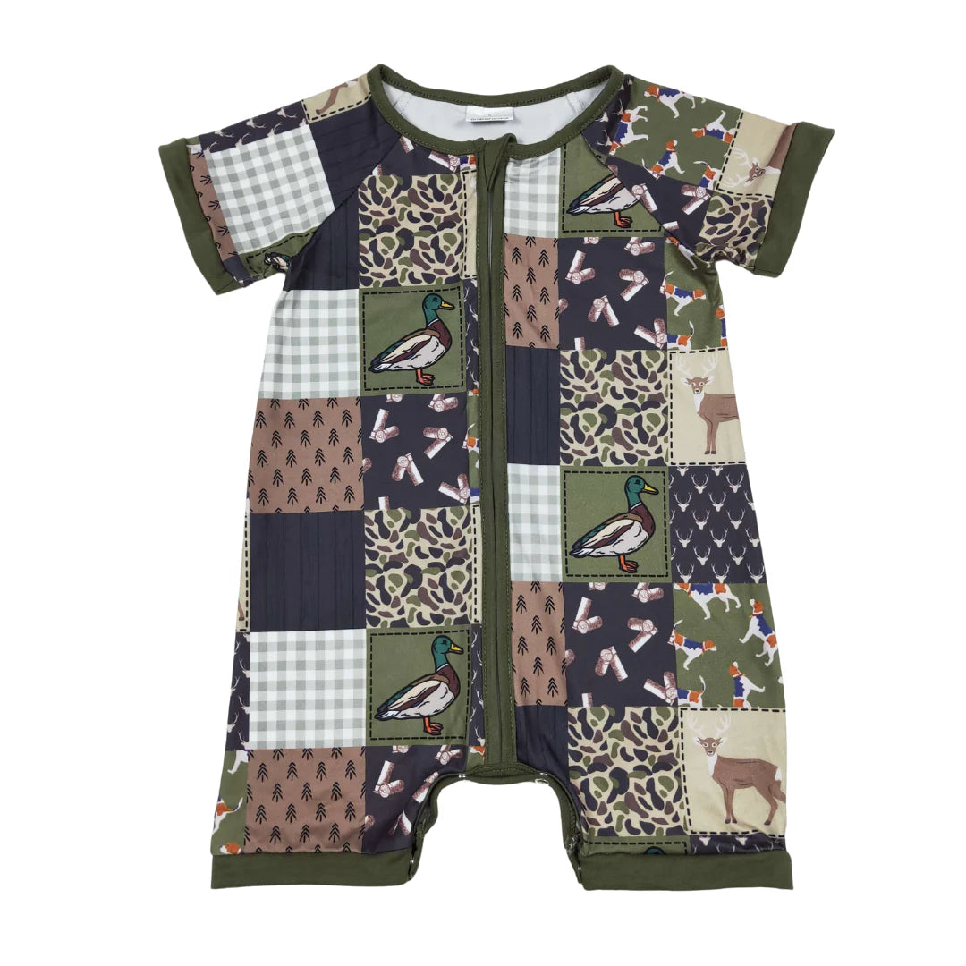 Hunting Patch Romper