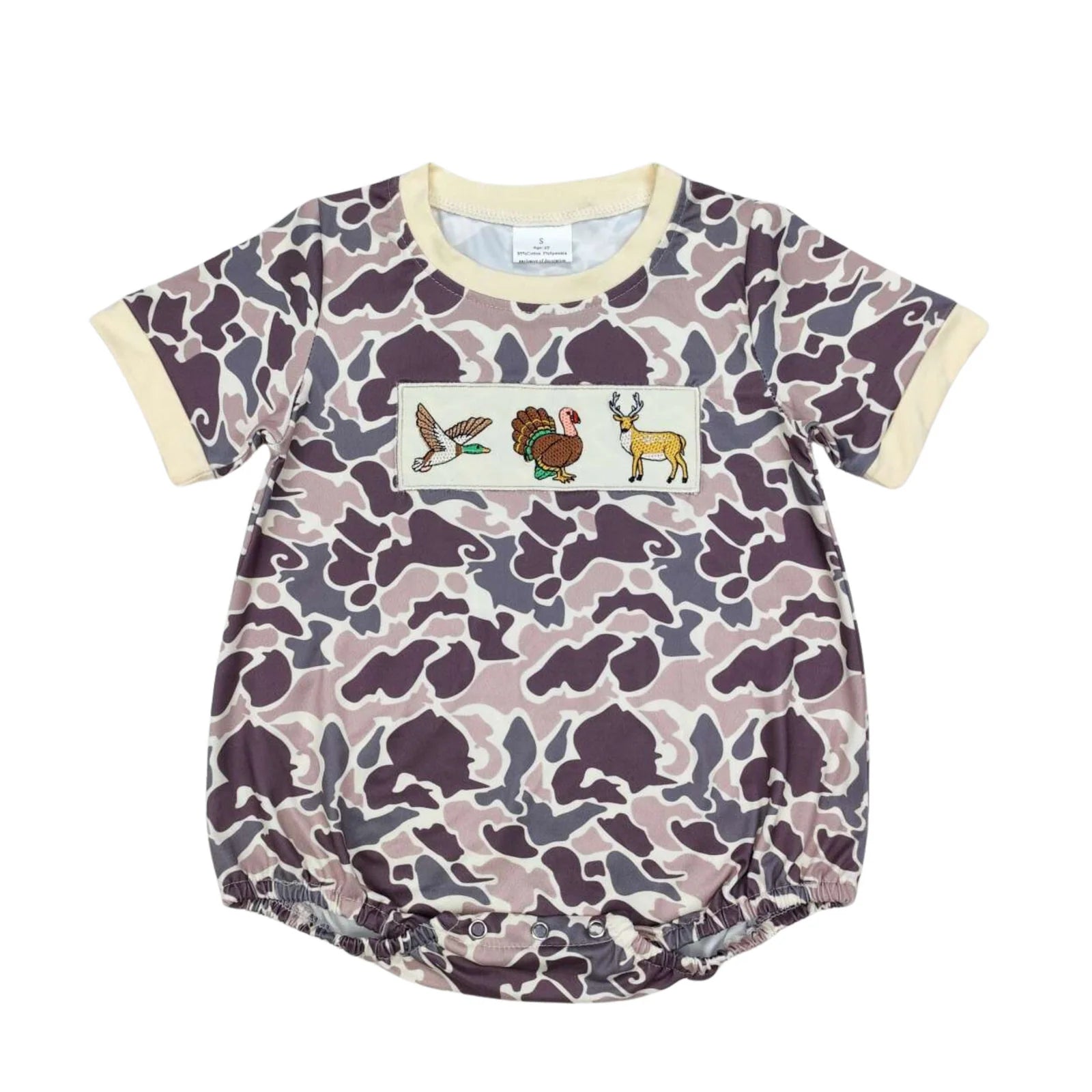 Camo Duck Turkey Deer Bubble