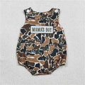 Retro Camo Mama’s Boy Embroidered Romper