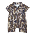 Woods Camo Collared Romper