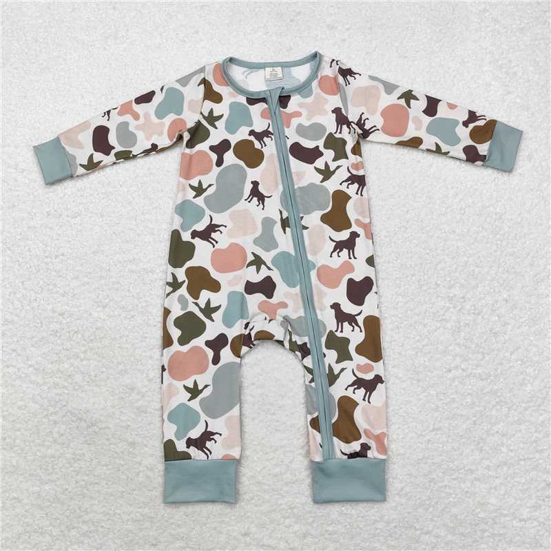 Pink & Blue Camo Dogs Zippy