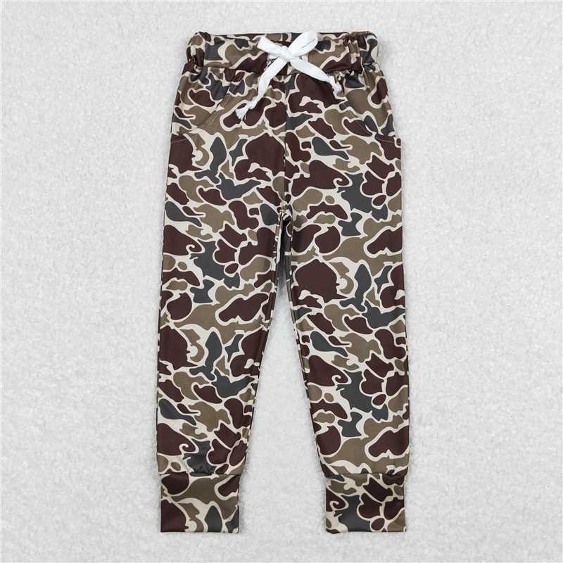 Brown Camo Joggers
