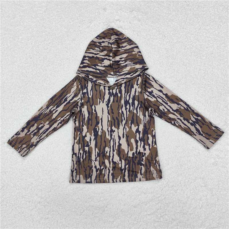 Woods Camo Hooded Pullover