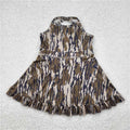 Woods Camo Ruffle Athletic Dress