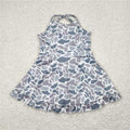 Light Camo Ruffle Athletic Dress