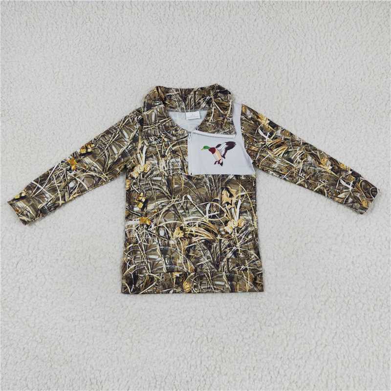 Leaf Camo Mallard Pullover