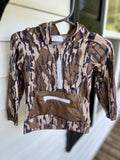 Woods Camo Zip Hooded Pullover