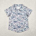 Light Camo Button Down Shirt