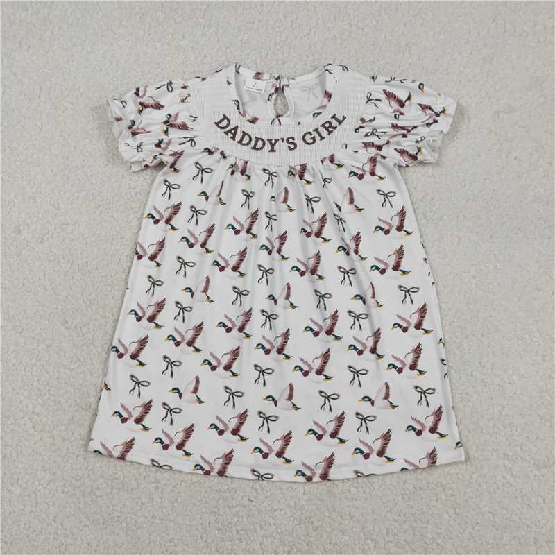 Embroidered Daddy’s Girl Duck Dress