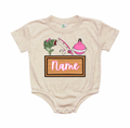 Girls Bass Fishing Name Bubble - CUSTOM