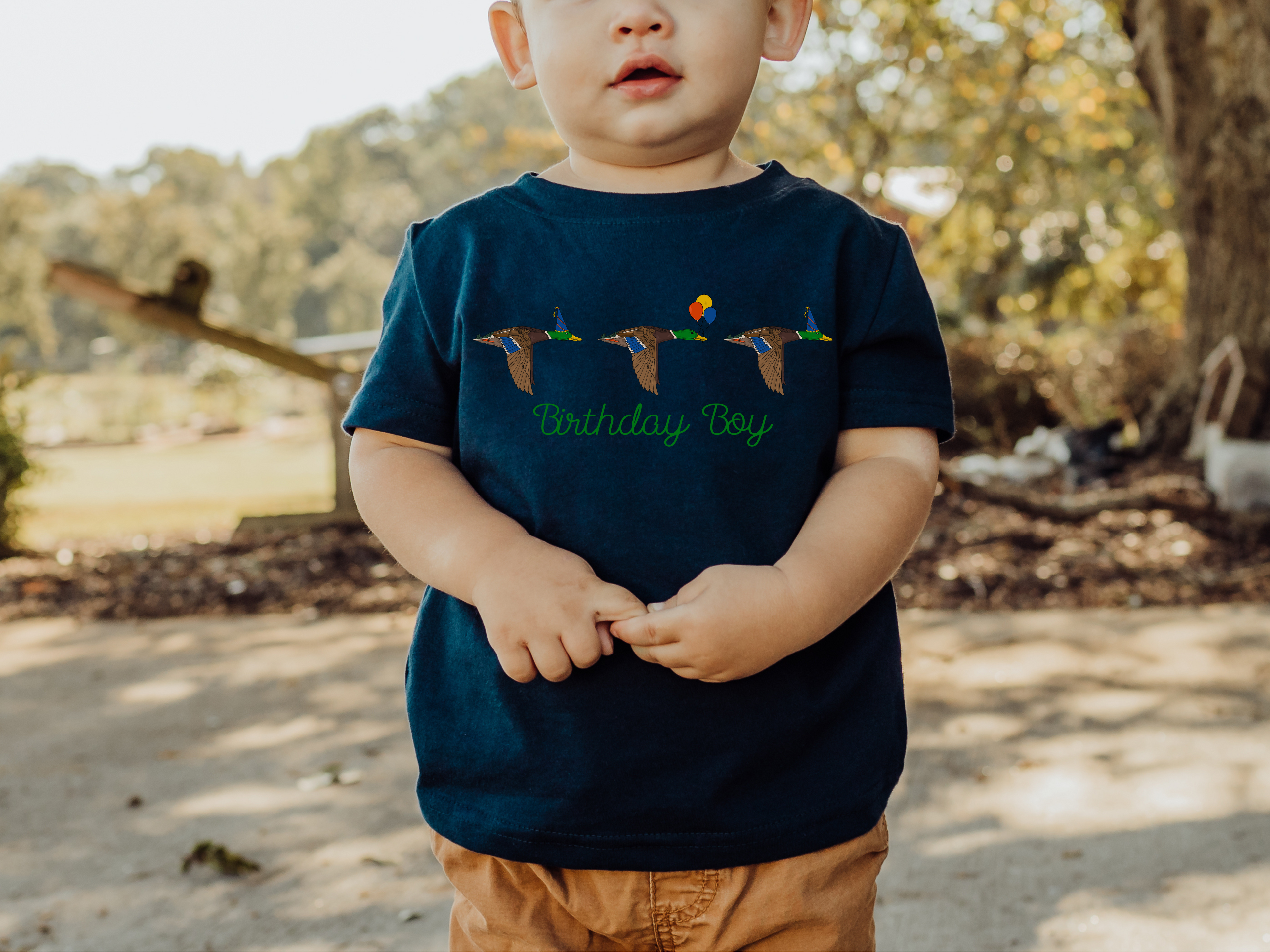 Mallard Birthday Boy | Navy