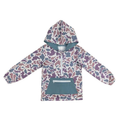 Purple & Blue Hooded Pullover