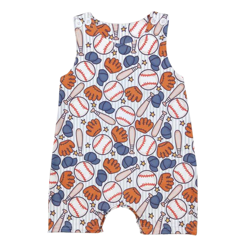 Baseball Romper