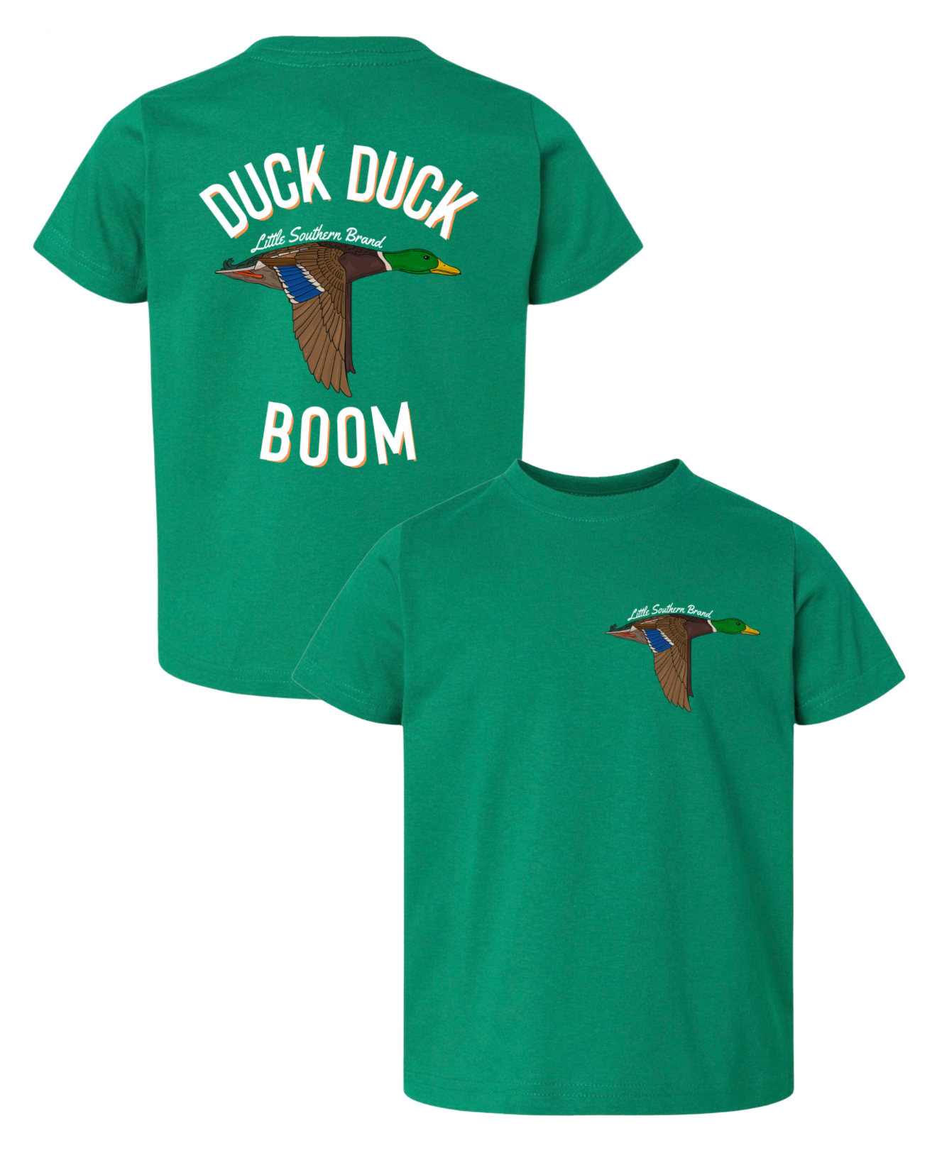 Duck Duck Boom - Kelly Green