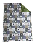 Hunting Patchwork Blanket