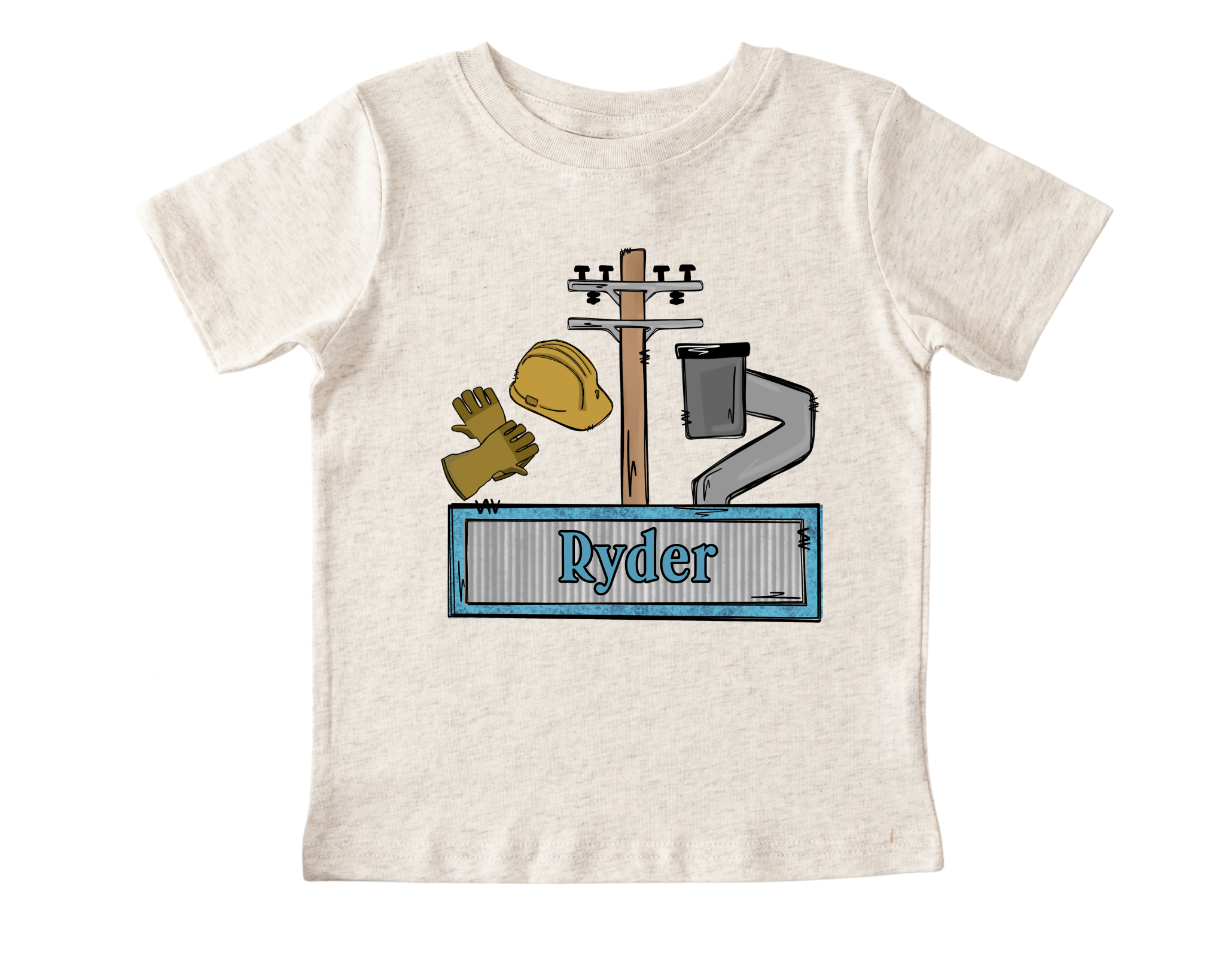 Lineman Name Tee - CUSTOM