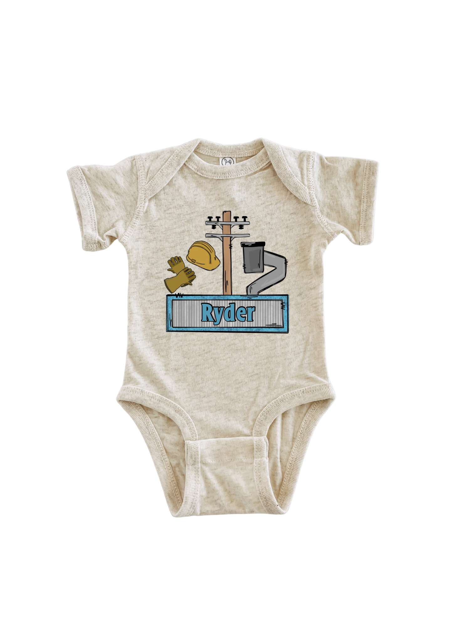 Lineman Name Bodysuit - CUSTOM