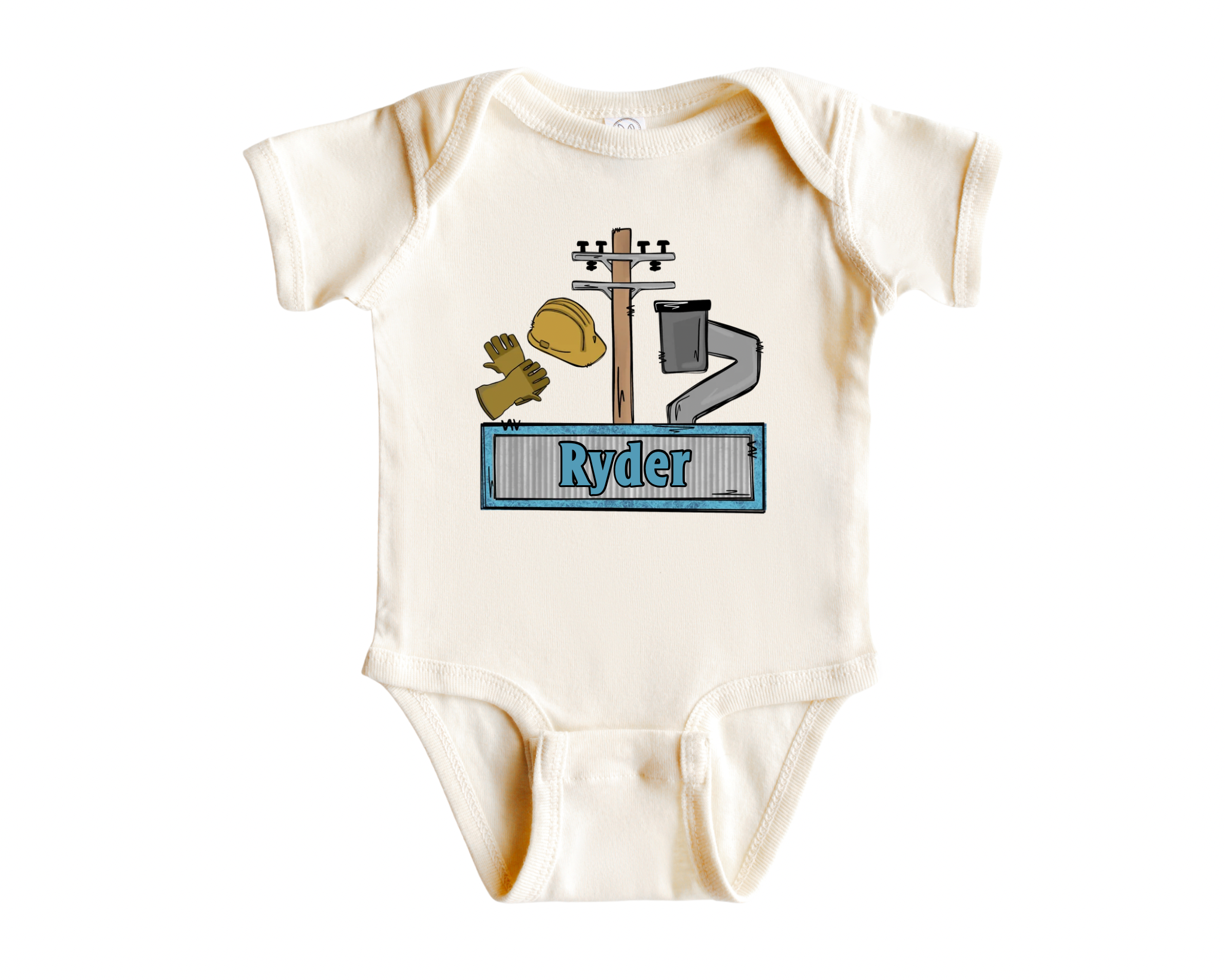 Lineman Name Bodysuit - CUSTOM