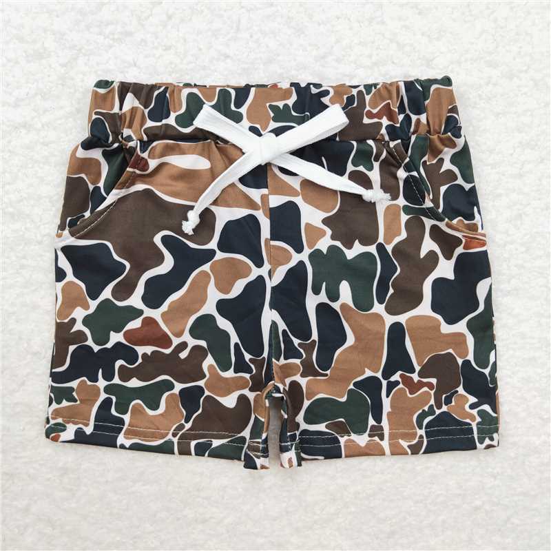 Retro Camo Shorts