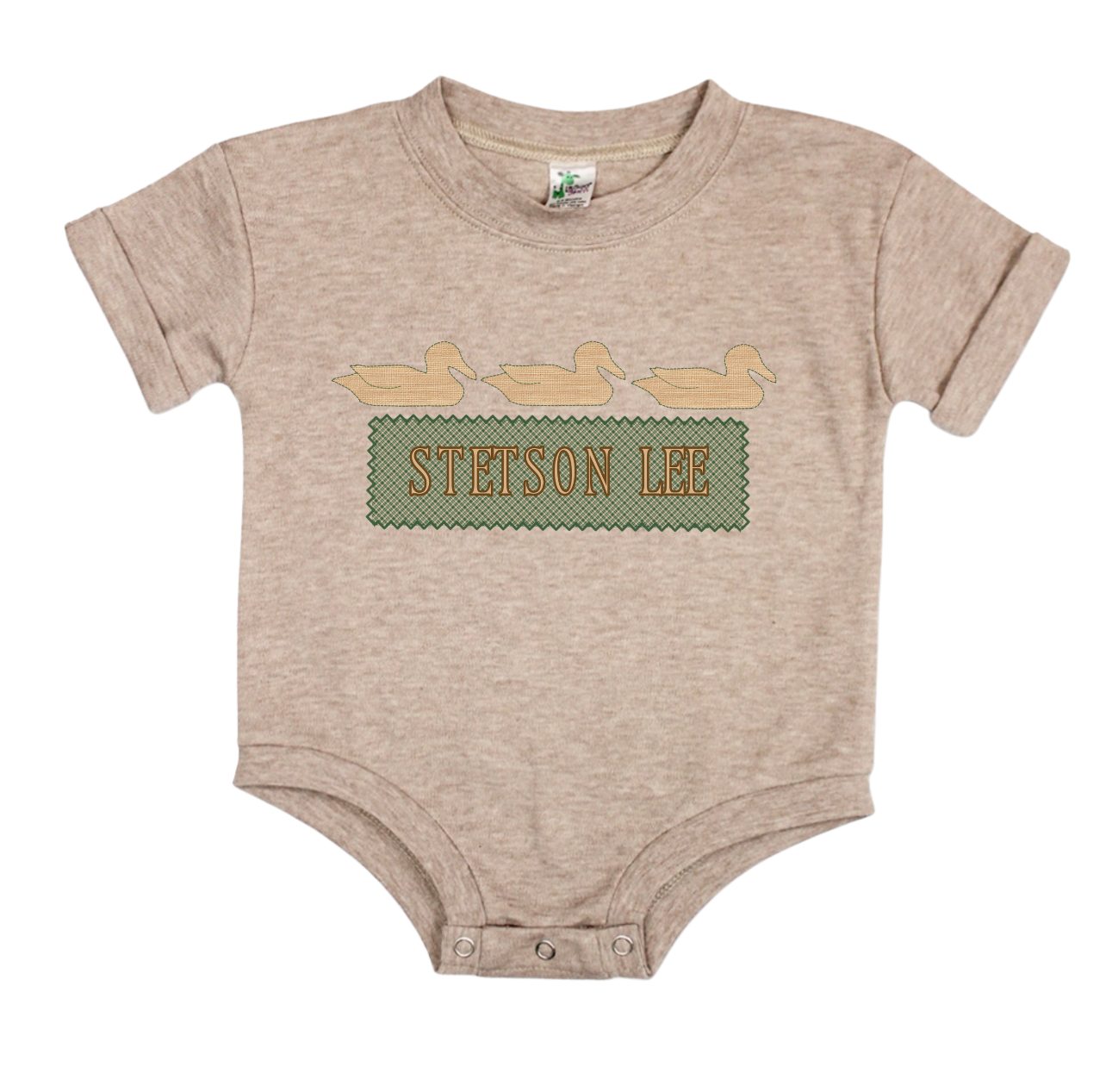Wood Duck Name Bubble - CUSTOM