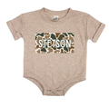 Desert Camo Name Plate Bubble - CUSTOM
