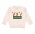 Buck Trio Name Plate Crewneck - CUSTOM