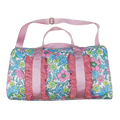 Ruffle Floral Duffle Bag