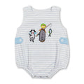 Embroidered Fishing Buddy Romper