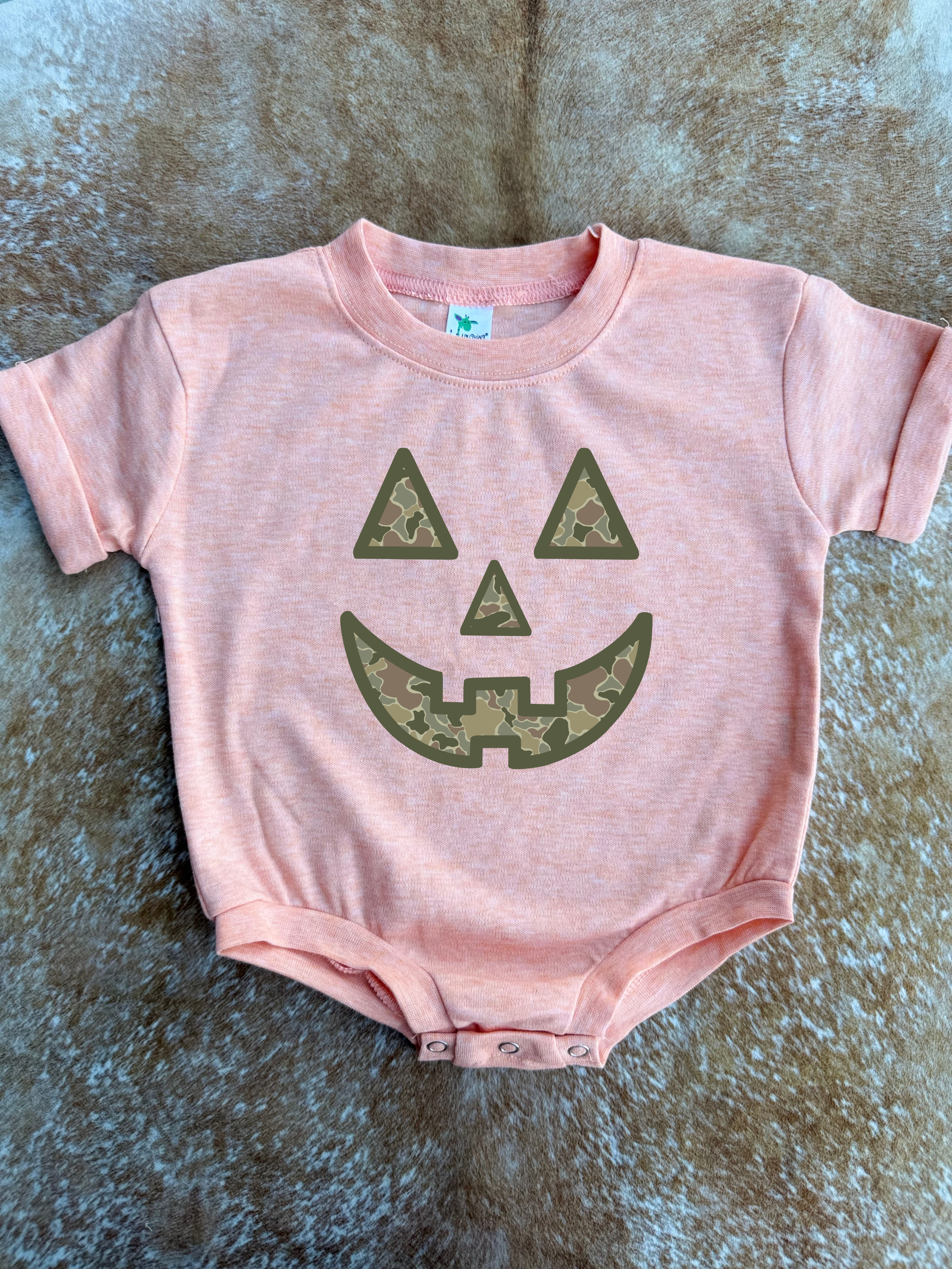 Camo Jack O’ Lantern Bubble