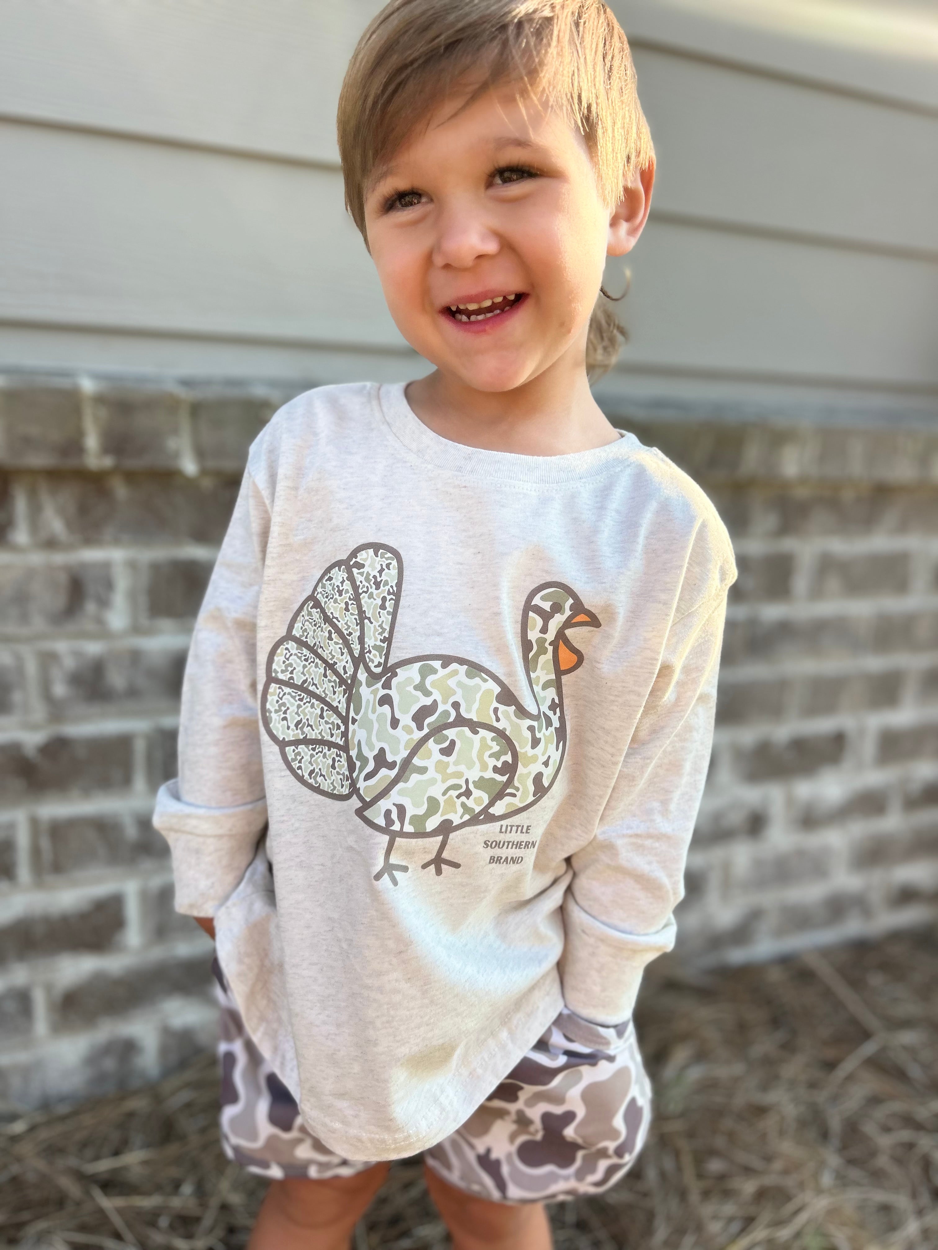 Camo Turkey - Natural Heather